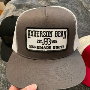 Anderson bean Mens trucker hat